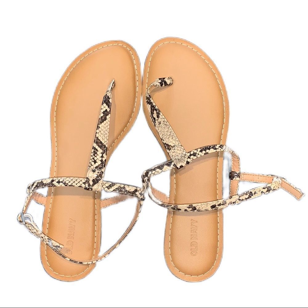 Old Navy Snake Skin Gladiator Sandal (10)
